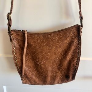 The Sak Boho Brown Crossbody Purse